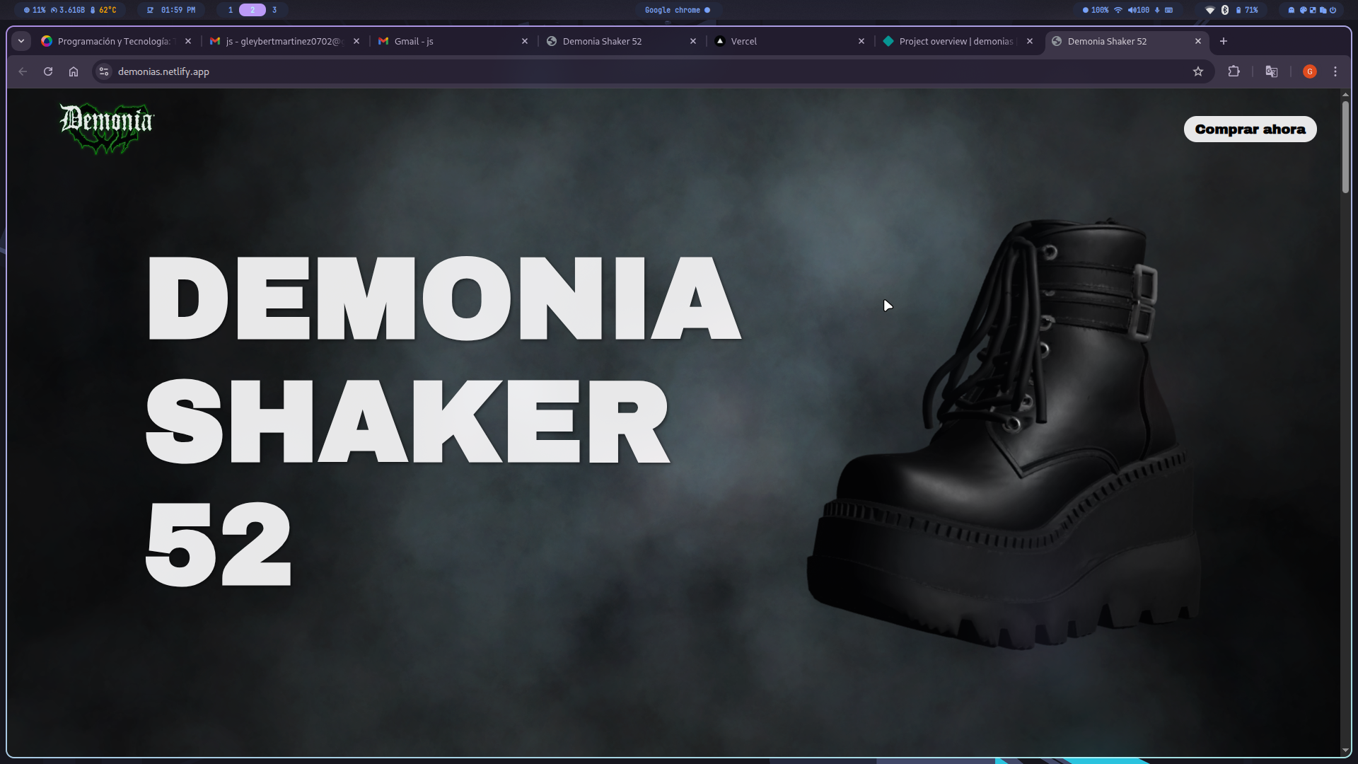 Demonias Boots